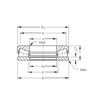 S-4077-C Timken Thrust Roller Bearings