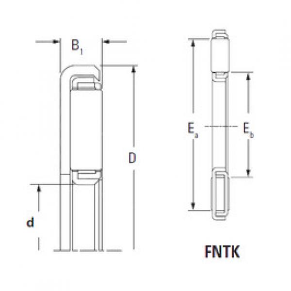 Bearing FNTK-4567 Timken #1 image