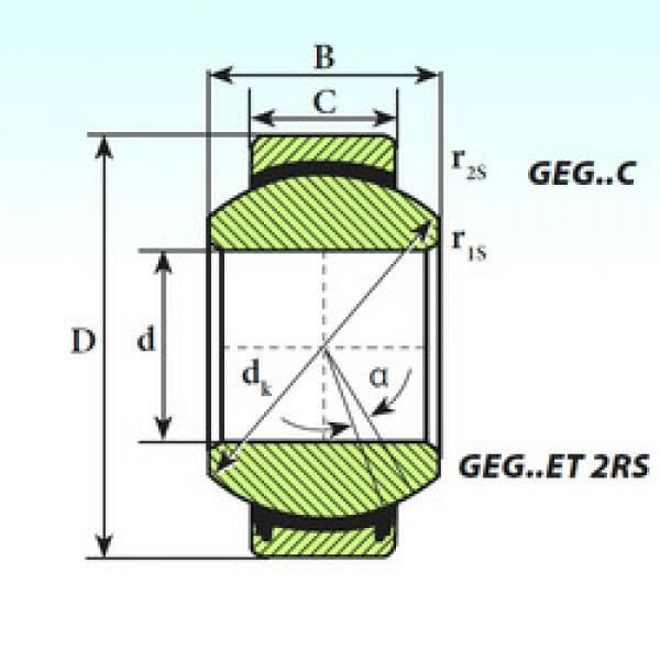 Bearing GEG 15 C ISB #1 image